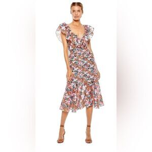 La Maison Talulah Cloud Nine Midi Dress Size Large